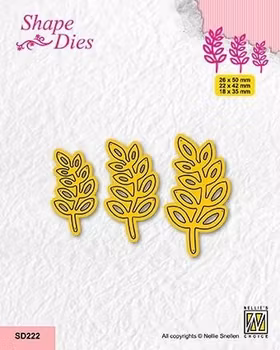 Nellie Snellen Shape Dies "Branches 1"
