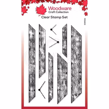 Woodware Clearstamp - Wood Frames