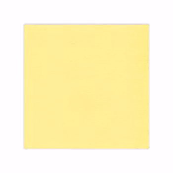 Linnen Cardstock - 30.5 x 30.5 - Yellow