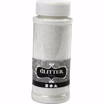Creotime Deco Glitter Vit