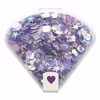 Nellie Snellen Sequins Purple