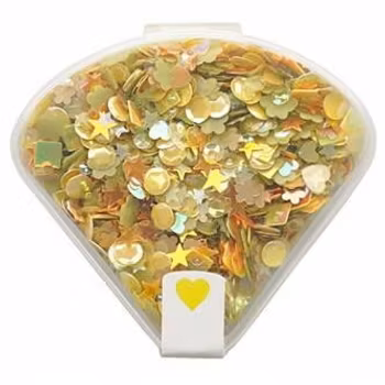 Nellie Snellen Sequins Yellow
