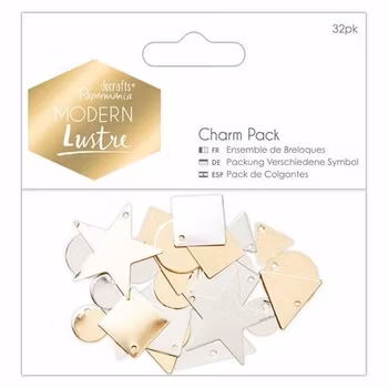 Papermania Modern Lustre Charm Pack