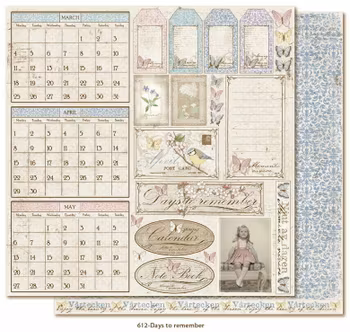 Maja Design - Vintage Spring Basics - Days to remember