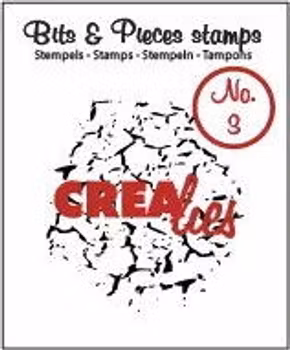Crealies Clearstamp - Crackle