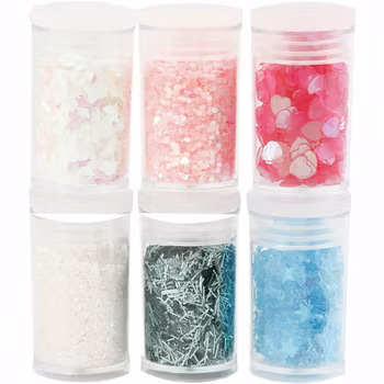 Creotime - Glitter & Paljetter Pastell