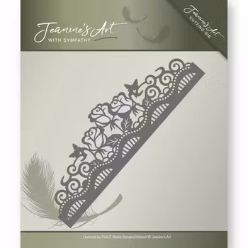 Jeanine's Art Dies With Sympathy - Rose Border