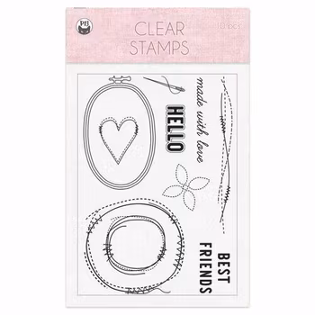 P13 Clearstamps Stitched With Love