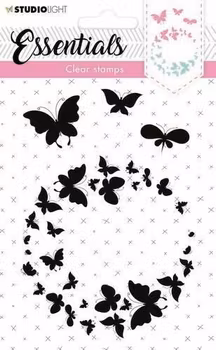 Studio Light Clearstamps - Silhouette Butterflies