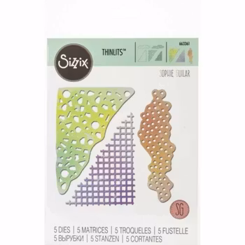 Sizzix/Sophie Guilar Thinlits Die ”Geometric Mask Set”