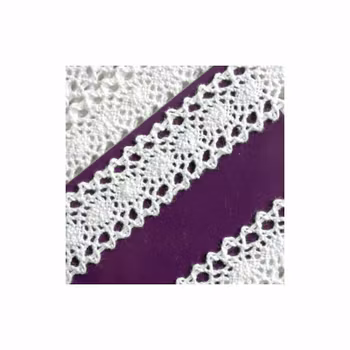 Spetsband Vit 20 mm