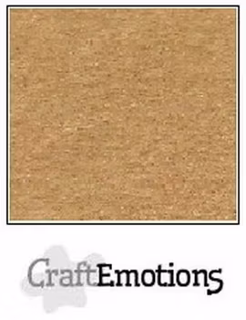 CraftEmotions craft paper Light Browny 10-pack 30,5x30,5cm