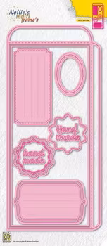 Nellie Snellen Multi Frame Die - Slimline Envelope