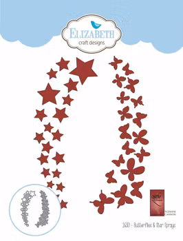 Elizabeth Craft Designs Dies - Butterflies & Star Sprays