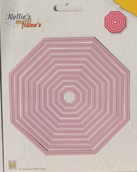 Nellie Snellen Multi Frame Die - XL Die Straight Octagon