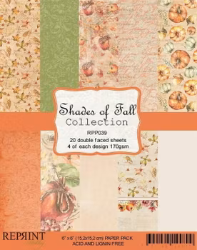 Reprint Paperpad 6' x 6' - Shades of Fall