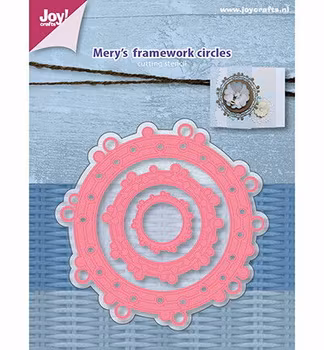Joy! Crafts Dies - Mery's Framework Circles