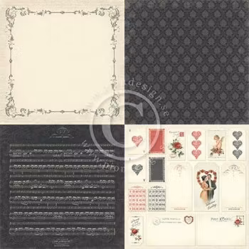 Pion Design - To my Valentine 6 x 6 - Forget me not