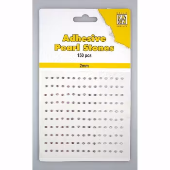 Nellie Snellen Adhesive Pearl Stones 2 mm - Lila