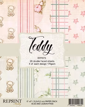 Reprint Paperpad 6' x 6' - Teddy