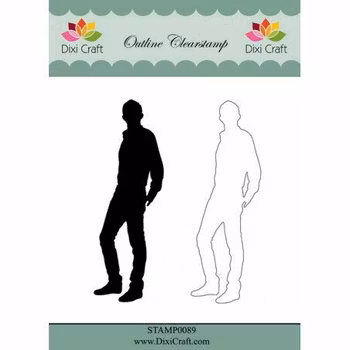 Dixi Craft Clearstamp - Boy