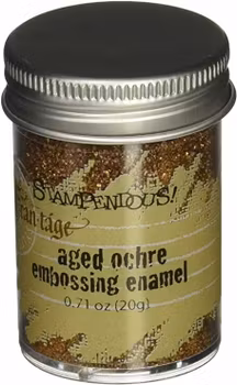 Stampendous Frantage - Aged Ochre Embossing Enamel