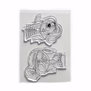 Elizabeth Craft Designs Clearstamps - Hip Chicks