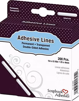 Scrapbook Adhesives - Adhesive Lines