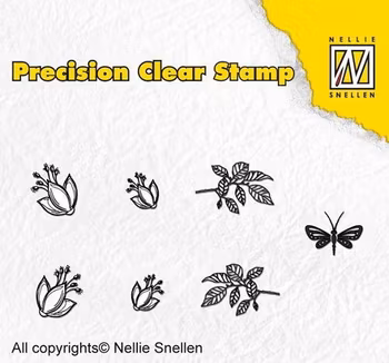Nellie Snellen Clearstamp - Bellflower
