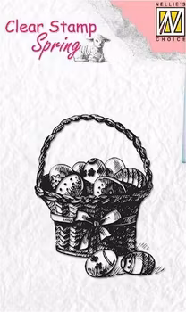 Nellie Snellen Clearstamp - Easter Eggs