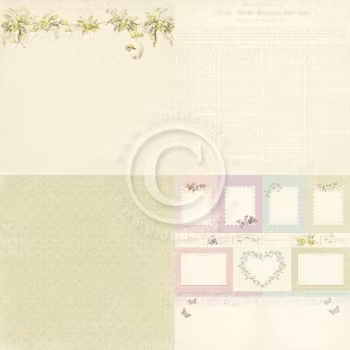 Pion Design - Easter Greetings - Daffodil 6 x 6
