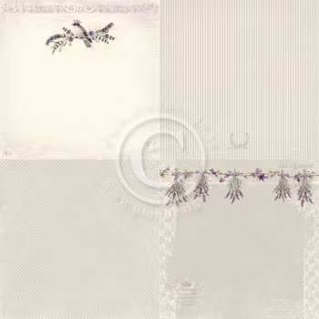 Pion Design - Scent of Lavender - The song of a bird 6 x 6