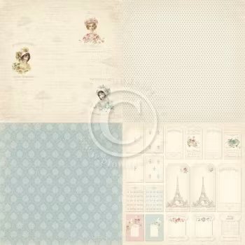 Pion Design - Paris Flea Market - Parisian ladies 6x6