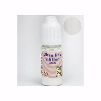 Nellie Snellen Ultra fine glitter - White