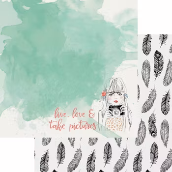Kaisercraft - Boho Dreams Collection - Feathers
