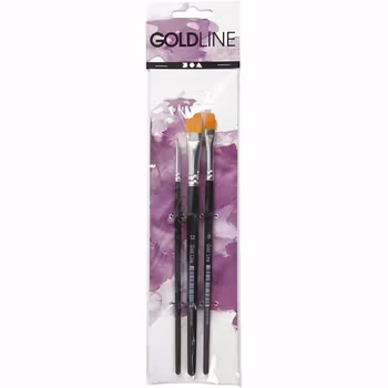 Gold Line-penslar - 3 st platta