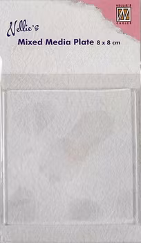 Nellie´s Mix Media Plate Square