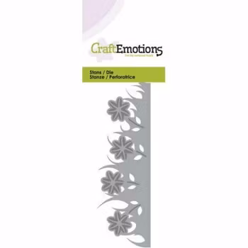 CraftEmotions Die - Grass flower border