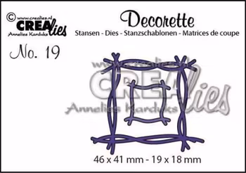 Crealies Decorette Dies - Twine