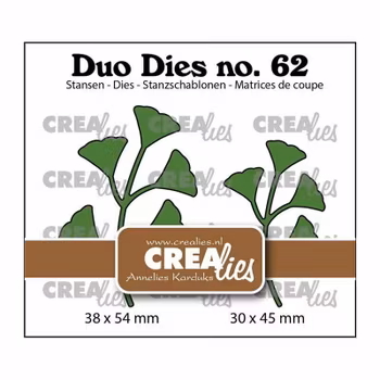 Crealies Duo Dies - Leaves 14