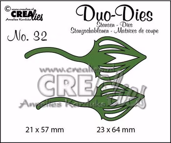 Crealies Duo Dies - Leaves 2