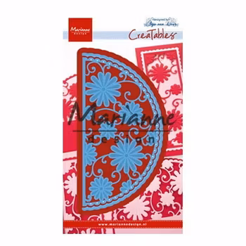 Marianne Design Dies - Anja's flower semi circle
