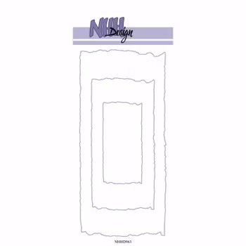 NHH Design Dies - Torn Paper Slimline