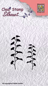 Nellie Snellen Clearstamp - Flower - 13
