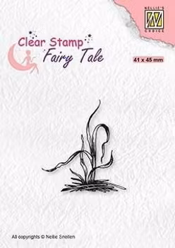 Nellie Snellen Clearstamp - Fairy Tale - Fairy Tale Grass