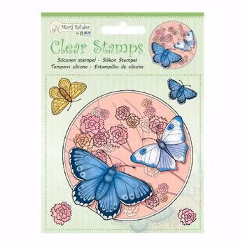 Marij Rahder Clearstamp - Butterfly
