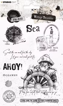 Studio Light - Vintage Treasures Clearstamps - Set Sail