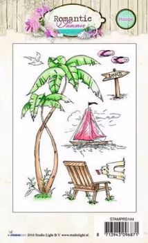 Studio Light Clearstamp - Romantic Summer