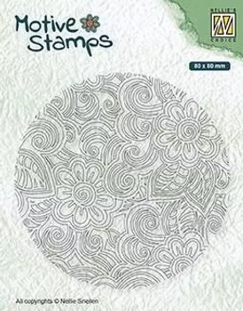Nellie Snellen Motive Stamps - Flower Power
