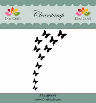 Dixi Craft Clearstamps - Butterflies